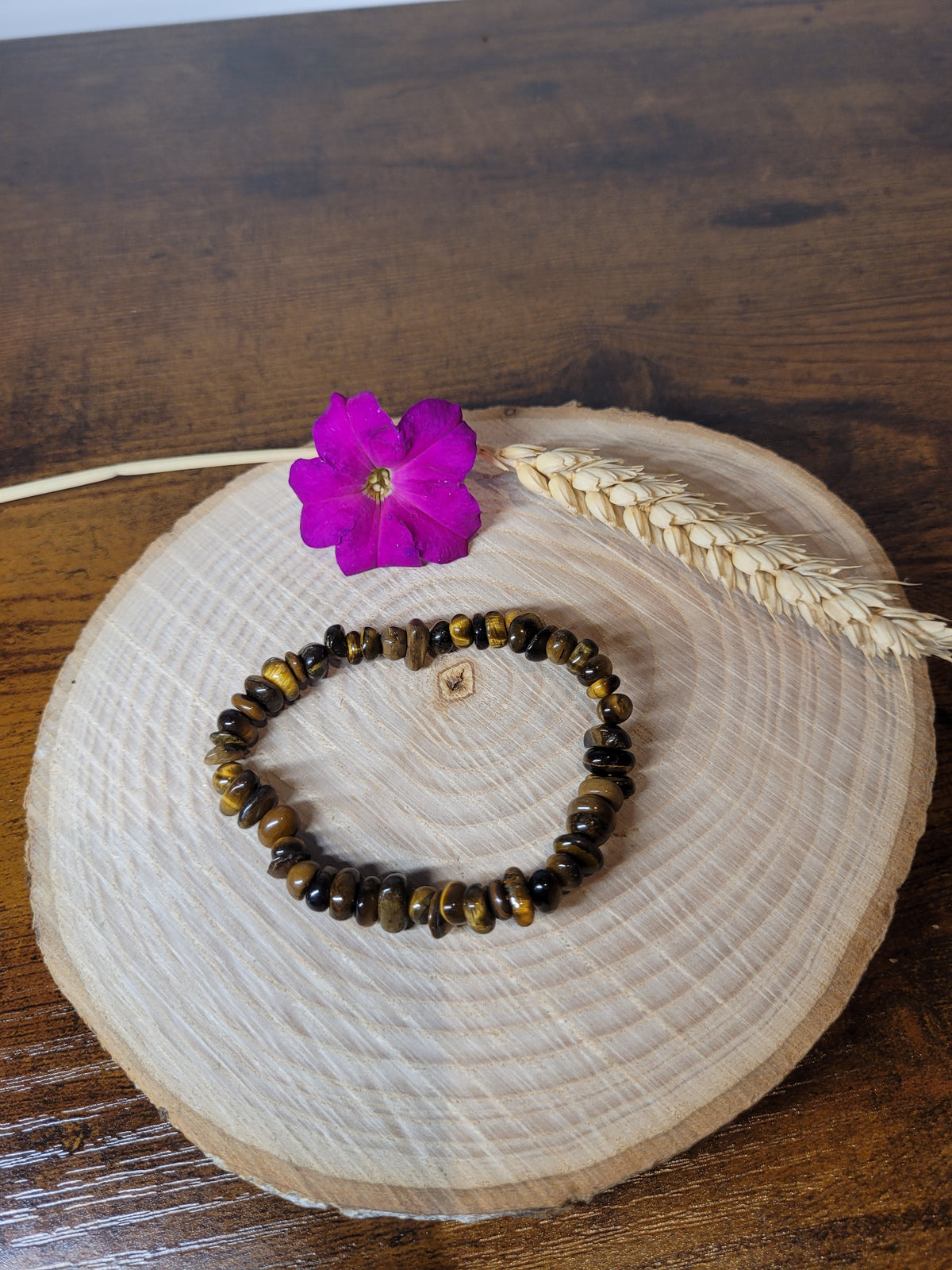 Bracelet Baroque - Œil de Tigre