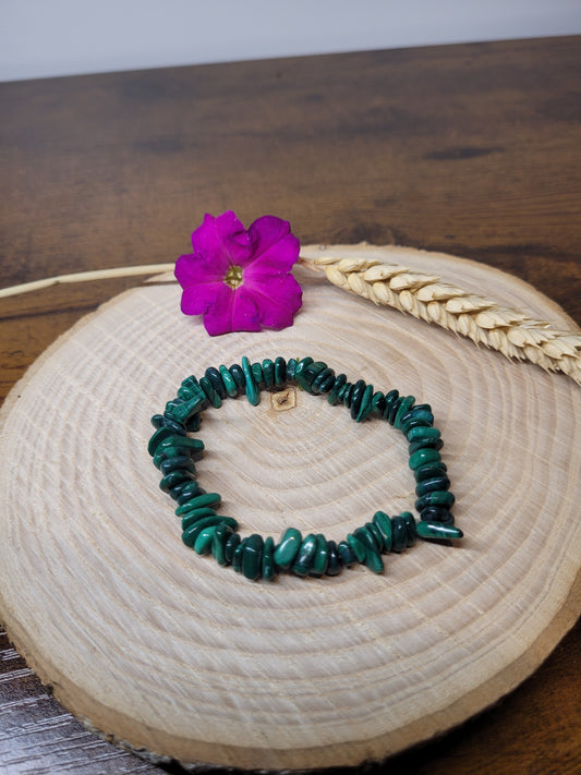 Bracelet Baroque - Malachite