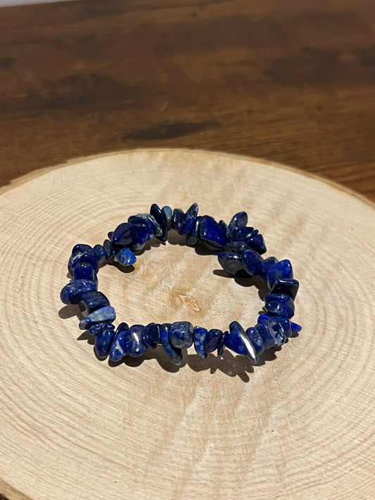 Bracelet baroque - Lapis lazuli